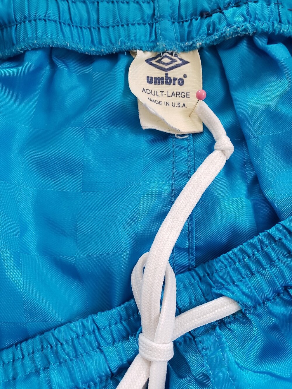 Umbro Made USATurquoise Soccer Shorts Unisex Adult L